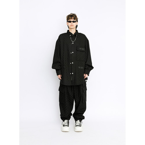 MWM Ανδρικό πουκάμισο Overshirt With Chain